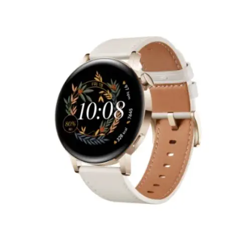 Huawei Watch GT3 42mm Elegant Edition Beyaz Akıllı Saat - Huawei Türkiye Garantili