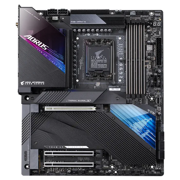 Gigabyte Z690 Aorus Master Intel Z690 Soket 1700 DDR5 6400(OC)MHz E-ATX Gaming (Oyuncu) Anakart