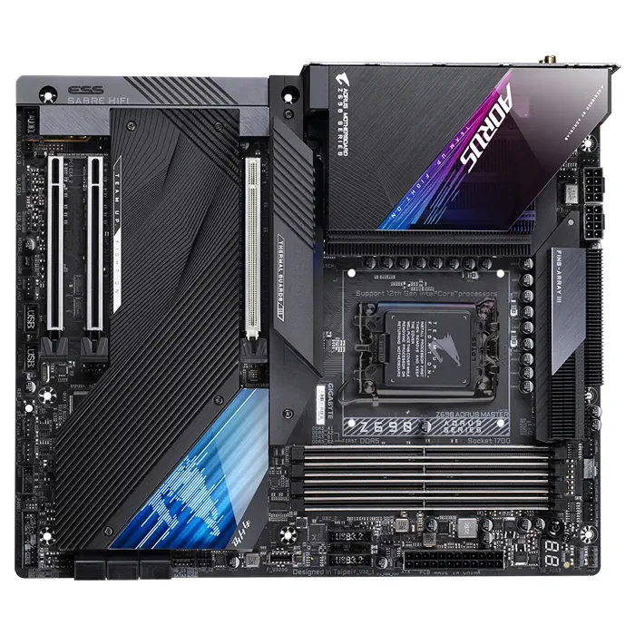 Gigabyte Z690 Aorus Master Intel Z690 Soket 1700 DDR5 6400(OC)MHz E-ATX Gaming (Oyuncu) Anakart