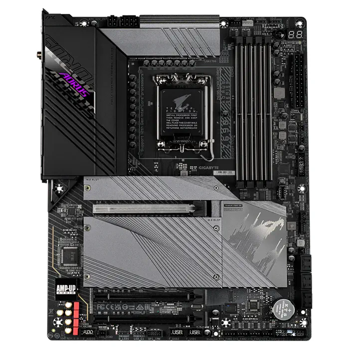 Gigabyte Z690 Aorus Pro Intel Z690 Soket 1700 DDR5 6200(OC)MHz ATX Gaming (Oyuncu) Anakart