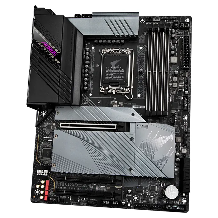 Gigabyte Z690 Aorus Pro Intel Z690 Soket 1700 DDR5 6200(OC)MHz ATX Gaming (Oyuncu) Anakart
