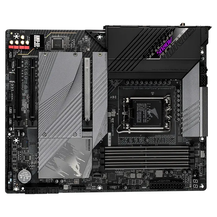 Gigabyte Z690 Aorus Pro Intel Z690 Soket 1700 DDR5 6200(OC)MHz ATX Gaming (Oyuncu) Anakart
