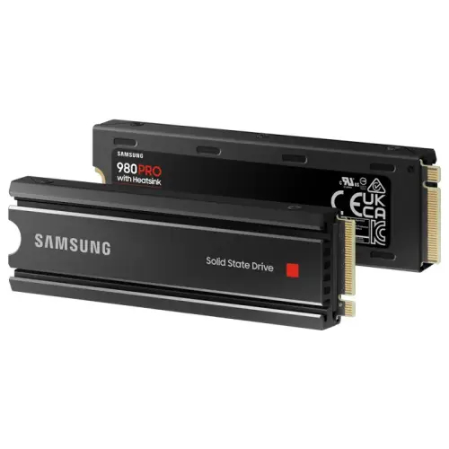 Samsung 980 PRO w/Heatsink MZ-V8P1T0CW 1TB 7000/5000MB/s PCIe NVMe M.2 SSD Disk