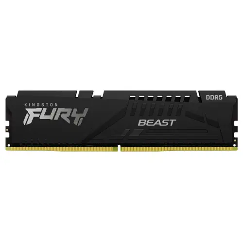 Kingston Fury Beast KF548C38BBK2/32 32GB (2x16GB) DDR5 4800MHz CL38 Siyah Gaming Ram (Bellek)