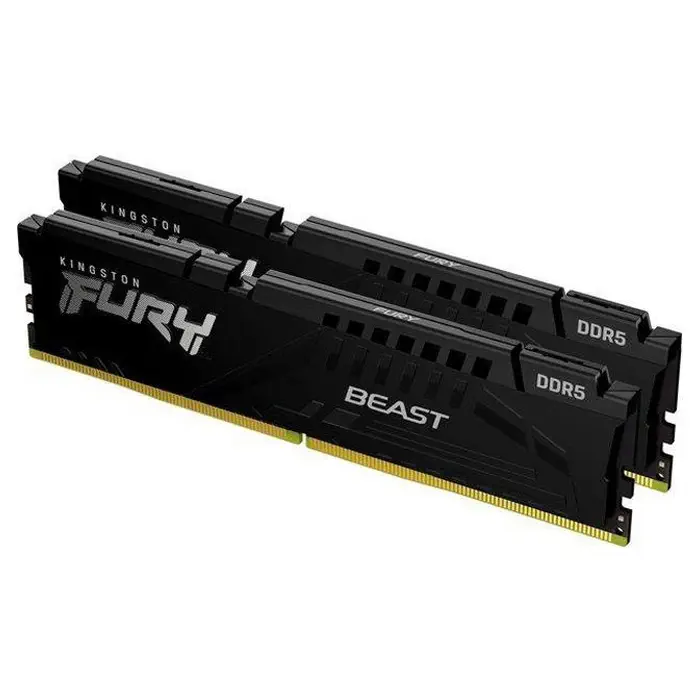 Kingston Beast KF548C38BBK2/32 32GB (2x16GB) DDR5 4800MHz CL38 Siyah Gaming Ram (Bellek)