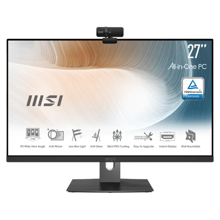 MSI Modern AM271P 11M-056TR i7-1165G7 16GB 1TB SSD 27” Full HD Win10 Pro All In One PC
