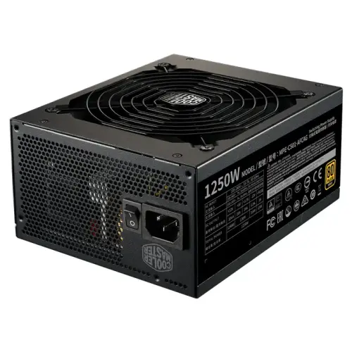 Cooler Master MWE Gold 1250 V2 MPE-C501-AFCAG-EU 1250W 80+ Gold 140mm Fan Full Modüler Power Supply