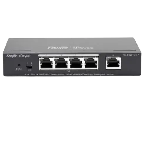 Reyee RG-ES205GC-P 5 Port Poe Gigabit Yönetilebilir Switch