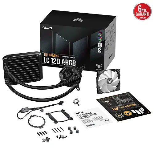 Asus TUF Gaming LC 120 ARGB 120mm İşlemci Sıvı Soğutucu (90RC00H1-M0UAY0)