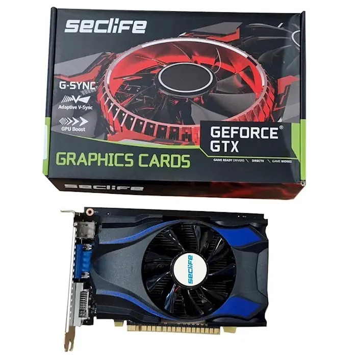 Seclife GeForce GT 730 4GB DDR3 128Bit DX12 Gaming (Oyuncu) Ekran Kartı