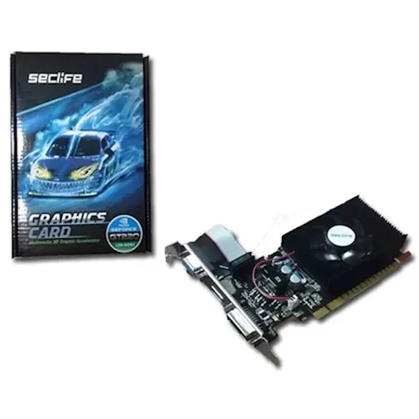 Seclife GeForce GT 220 GT220-1024D3L2 1GB DDR3 128Bit DX10 Gaming (Oyuncu) Ekran Kartı
