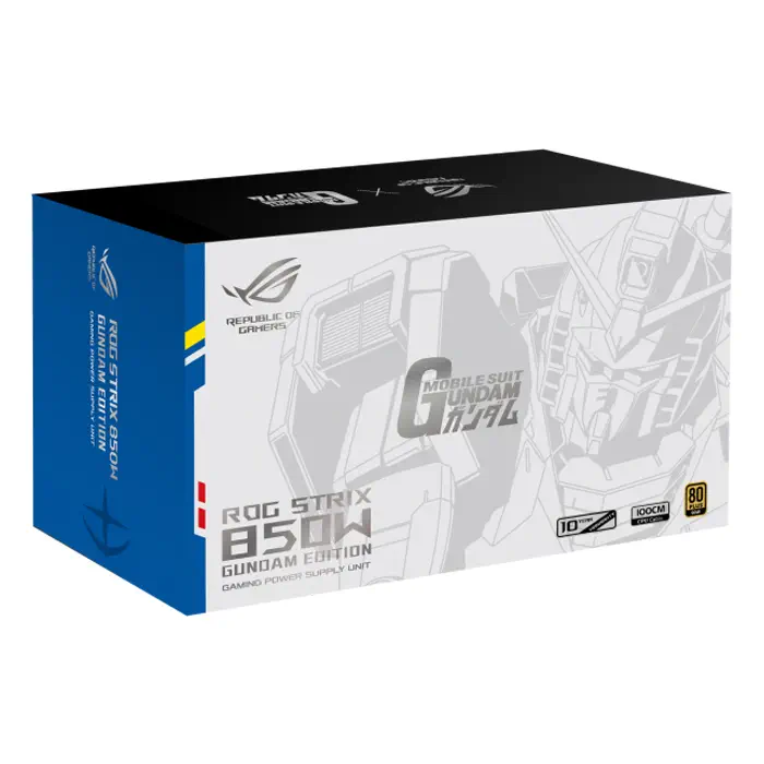 Asus ROG-STRIX-850G-GUNDAM-EDITION 850W 80+ Gold 135mm Full Modüler Power Supply