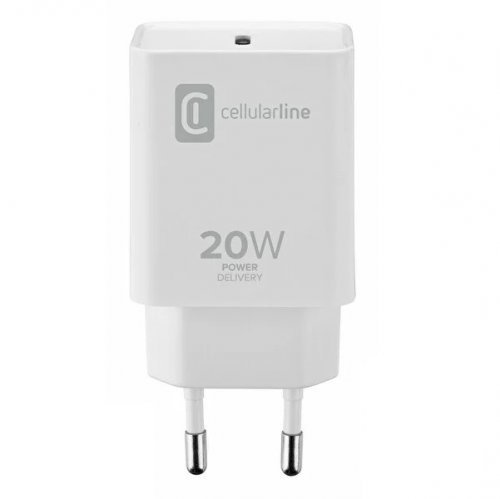Cellularline USB-C 20W Güç Adaptörü