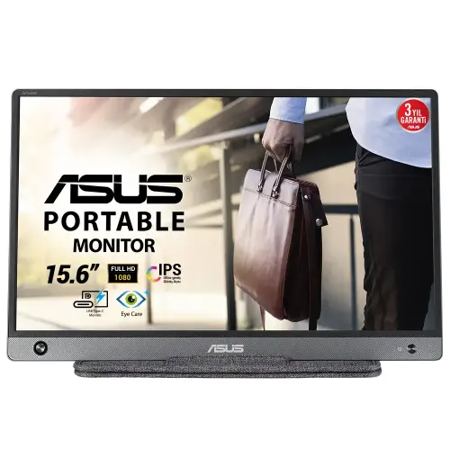 Asus ZenScreen MB16AH 15.6” 5ms 60Hz IPS Full HD Taşınabilir Monitör