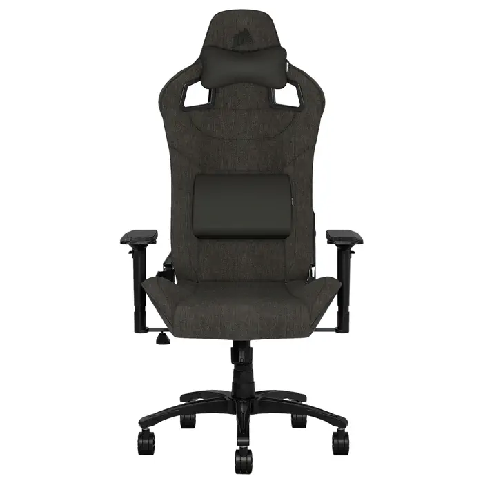 Corsair T3 Rush - Charcoal CF-9010029-WW 4D Kolçak Kumaş Füme Gaming (Oyuncu) Koltuk