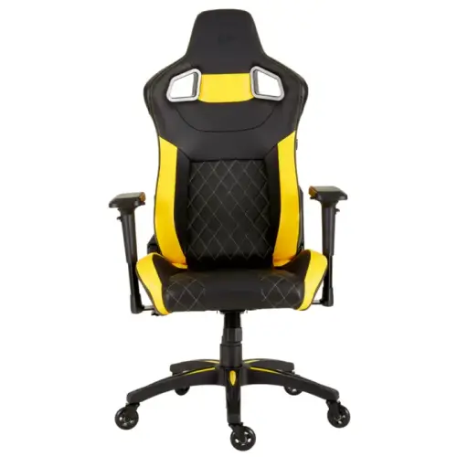 Corsair T1 Race Yellow CF-9010015-WW 4D Kolçak Siyah/Sarı Gaming (Oyuncu) Koltuk