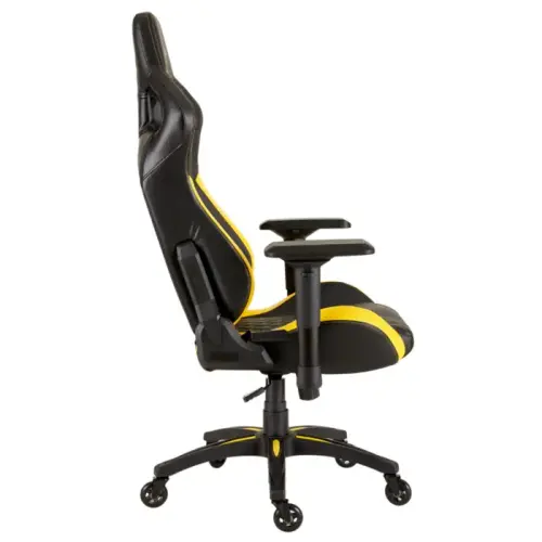 Corsair T1 Race Yellow CF-9010015-WW 4D Kolçak Siyah/Sarı Gaming (Oyuncu) Koltuk