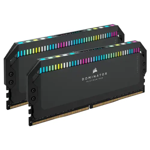 Corsair Dominator Platinum RGB CMT32GX5M2X5600C36 32GB (2x16GB) DDR5 5600MHz CL36 Siyah Gaming (Oyuncu) Ram