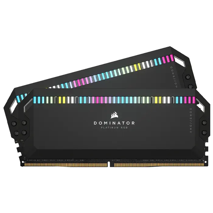 Corsair Dominator Platinum RGB CMT32GX5M2B5200C38 32GB (2x16GB) DDR5 5200MHz CL38 Siyah Gaming (Oyuncu) Ram
