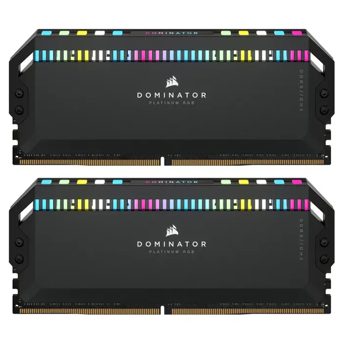 Corsair Dominator Platinum RGB CMT32GX5M2B5200C38 32GB (2x16GB) DDR5 5200MHz CL38 Siyah Gaming (Oyuncu) Ram