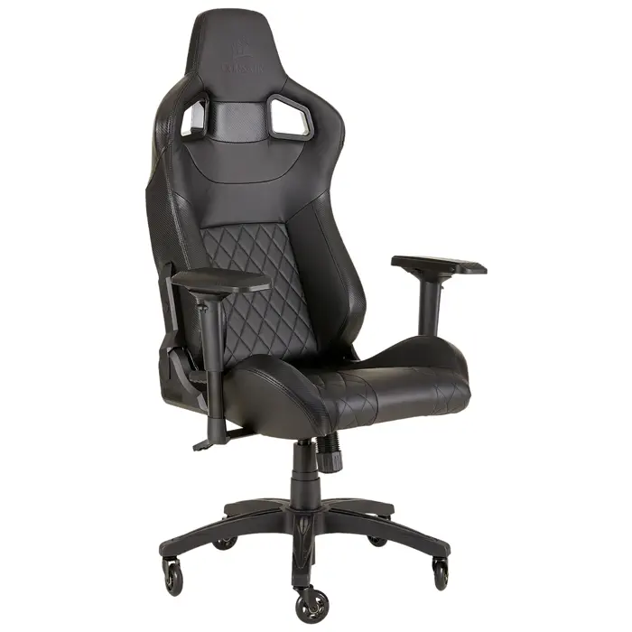 Corsair T1 Race Black CF-9010011-WW 4D Kolçak Siyah Gaming (Oyuncu) Koltuk