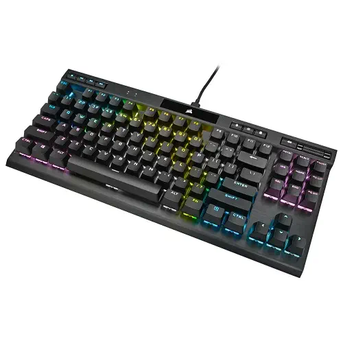 Corsair K70 RGB TKL Champion Series CH-9119014-NA Cherry MX Speed İng Q Mekanik Kablolu Gaming (Oyuncu) Klavye