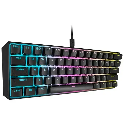 Corsair K65 RGB Mini CH-9194010-NA Cherry MX Red İng Q Mekanik Kablolu Gaming (Oyuncu) Klavye