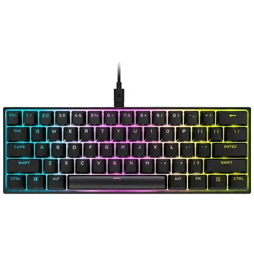Corsair K65 RGB Mini CH-9194010-NA Cherry MX Red İng Q Mekanik Kablolu Gaming (Oyuncu) Klavye