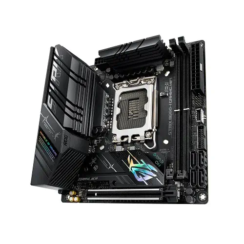 ASUS ROG Strix B660-I Gaming WIFI Intel B660 Soket 1700 DDR5 6200(OC)MHz Mini-ITX Gaming (Oyuncu) Anakart