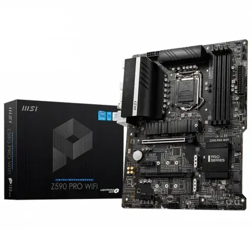 MSI GeForce RTX 3080 Ti VENTUS 3X 12G 12GB GDDR6X 384Bit DX12 Ekran Kartı + MSI Z590 PRO WIFI Intel Z590 Soket 1200 DDR4 5333(OC)MHz ATX Anakart Bundle