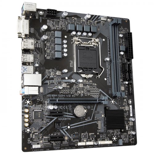 Gigabyte H510M S2H V2 Intel H510 Soket 1200 DDR4 3200MHz mATX Gaming (Oyuncu) Anakart
