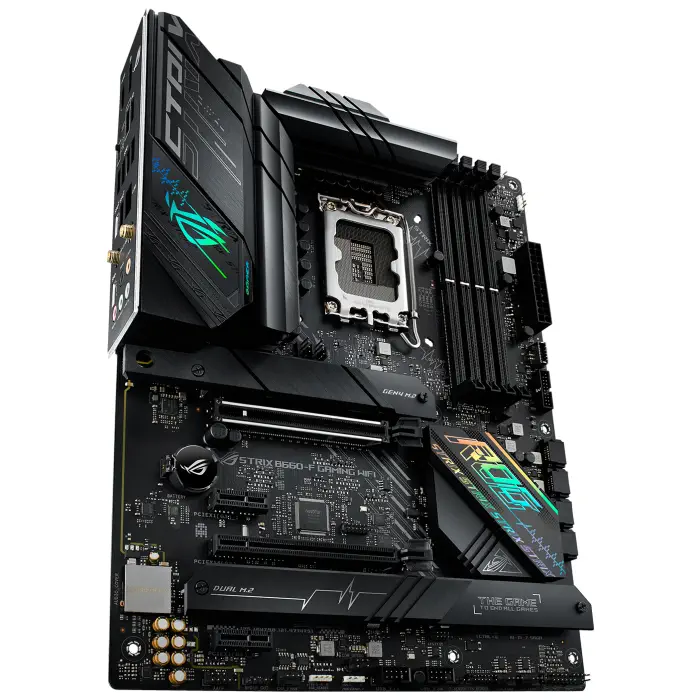 ASUS ROG Strix B660-F Gaming WIFI Intel B660 Soket 1700 DDR5 6000(OC)MHz ATX Gaming (Oyuncu) Anakart