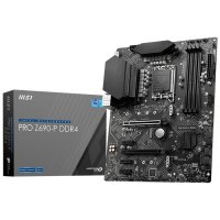 MSI PRO Z690-P DDR4 Intel Z690 Soket 1700 DDR4 5000(OC)MHz ATX Gaming (Oyuncu) Anakart