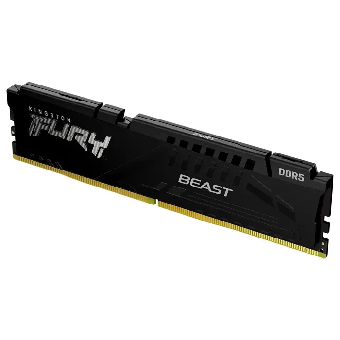 Kingston Fury Beast KF560C40BBK2/32 32GB (2x16GB) DDR5 6000MHz CL40 Siyah Gaming Ram (Bellek)