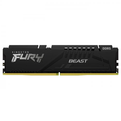 Kingston Fury Beast KF560C40BBK2/32 32GB (2x16GB) DDR5 6000MHz CL40 Siyah Gaming Ram (Bellek)