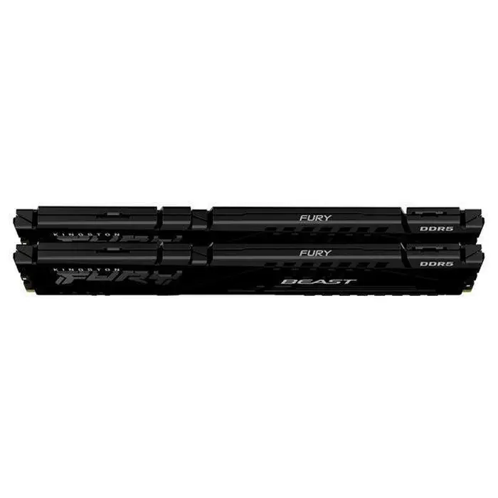 Kingston Fury Beast KF560C40BBK2/32 32GB (2x16GB) DDR5 6000MHz CL40 Siyah Gaming Ram (Bellek)