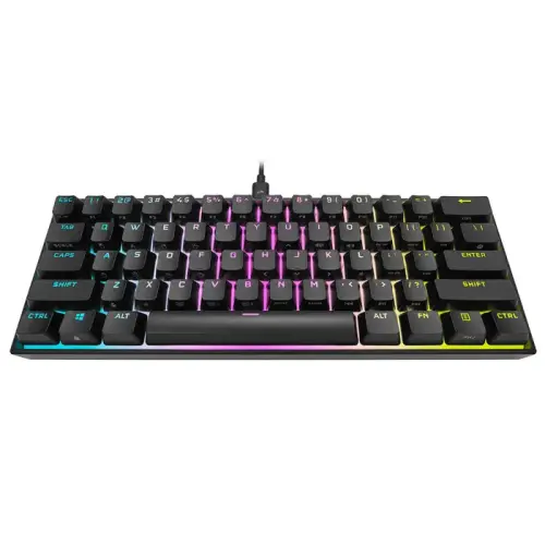 Corsair K65 RGB Mini CH-9194014-NA Cherry MX Speed TR Q Mekanik Kablolu Gaming (Oyuncu) Klavye