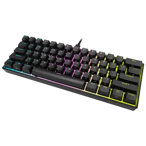 Corsair K65 RGB Mini CH-9194014-NA Cherry MX Speed TR Q Mekanik Kablolu Gaming (Oyuncu) Klavye