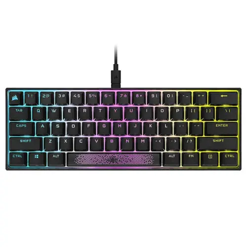 Corsair K65 RGB Mini CH-9194014-NA Cherry MX Speed TR Q Mekanik Kablolu Gaming (Oyuncu) Klavye