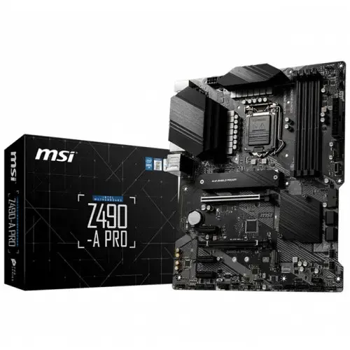 MSI GeForce RTX 3070 GAMING Z TRIO 8G LHR 8GB GDDR6 256Bit DX12 Ekran Kartı + MSI Z490-A PRO Intel Z490 Soket 1200 DDR4 5000(OC)MHz ATX Anakart Bundle