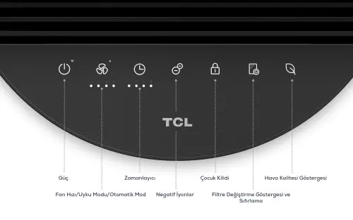 TCL Breeva A2 Siyah Hava Temizleyici  