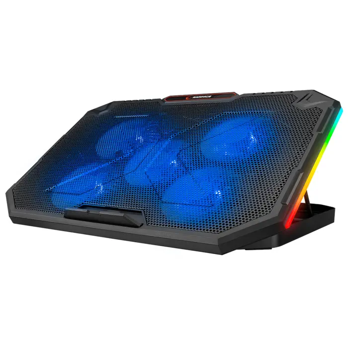 Addison Rampage AD-RC15 SPEAR 5xFan 2xUSB RGB 15-17″ Notebook Soğutucu