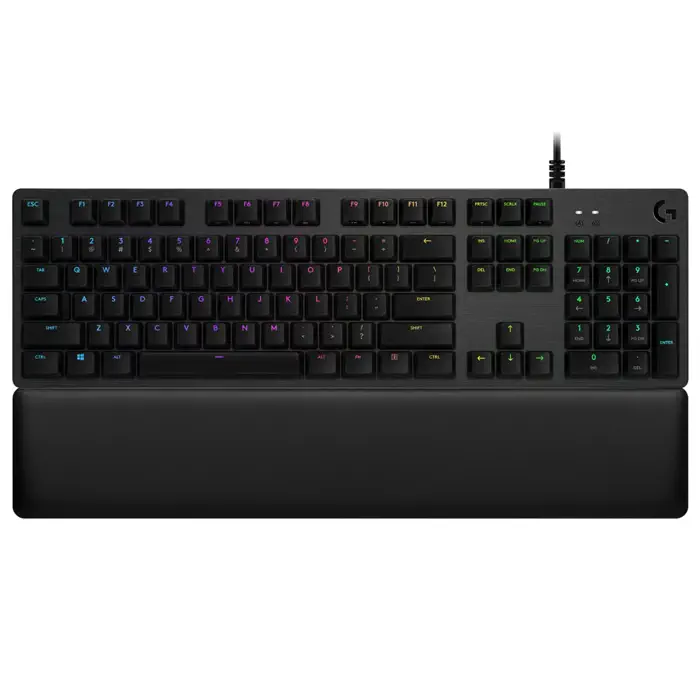 Logitech G513 Carbon GX Blue (Clicky) 920-008935 LightSync RGB TR Q Mekanik Kablolu Gaming (Oyuncu) Klavye