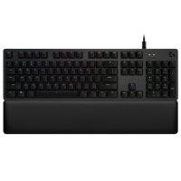 Logitech G513 Carbon GX Blue (Clicky) 920-008935 LightSync RGB TR Q Mekanik Kablolu Gaming (Oyuncu) Klavye