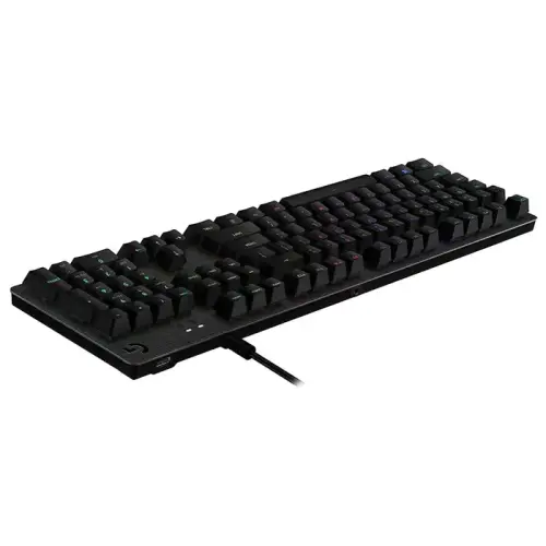 Logitech G513 Carbon GX Blue (Clicky) 920-008935 LightSync RGB TR Q Mekanik Kablolu Gaming (Oyuncu) Klavye