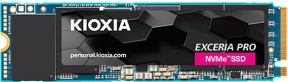 Kioxia Exceria Pro LSE10Z001TG8 1TB 7300/6400MB/s PCIe NVMe M.2 SSD Disk