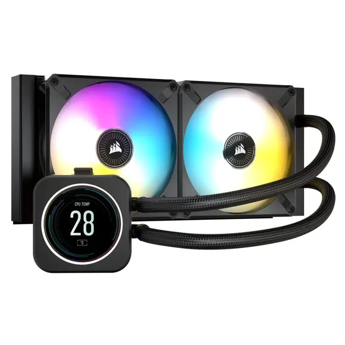 Corsair iCUE H100i Elite LCD CW-9060061-WW 240mm İşlemci Sıvı Soğutucu