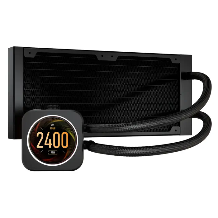 Corsair iCUE H100i Elite LCD CW-9060061-WW 240mm İşlemci Sıvı Soğutucu