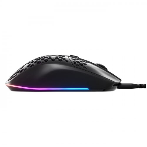 SteelSeries Aerox 3 (2022) Edition SSM62611 Onyx 8500 CPI 6 Tuş RGB Optik Kablolu Gaming (Oyuncu) Mouse