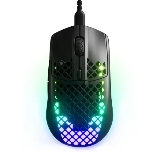 SteelSeries Aerox 3 (2022) Edition SSM62611 Onyx 8500 CPI 6 Tuş RGB Optik Kablolu Gaming (Oyuncu) Mouse